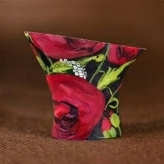 Tacón Arty Begoña Cervera Pintado Ramo Rosas